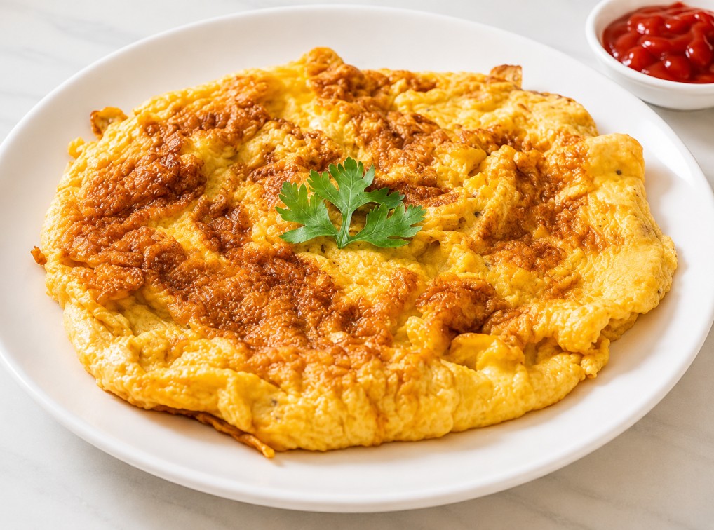 ไข่เจียว (Thai Omelette)