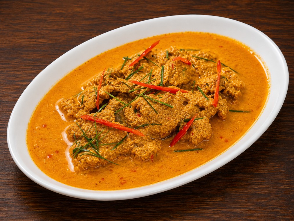 พะแนงเนื้อ (Panang Curry with meat)