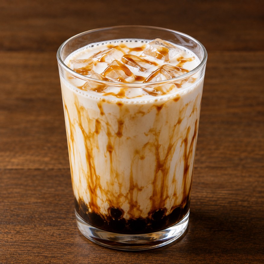 คาราเมลนมสด (Caramel Milk with Brown Sugar)