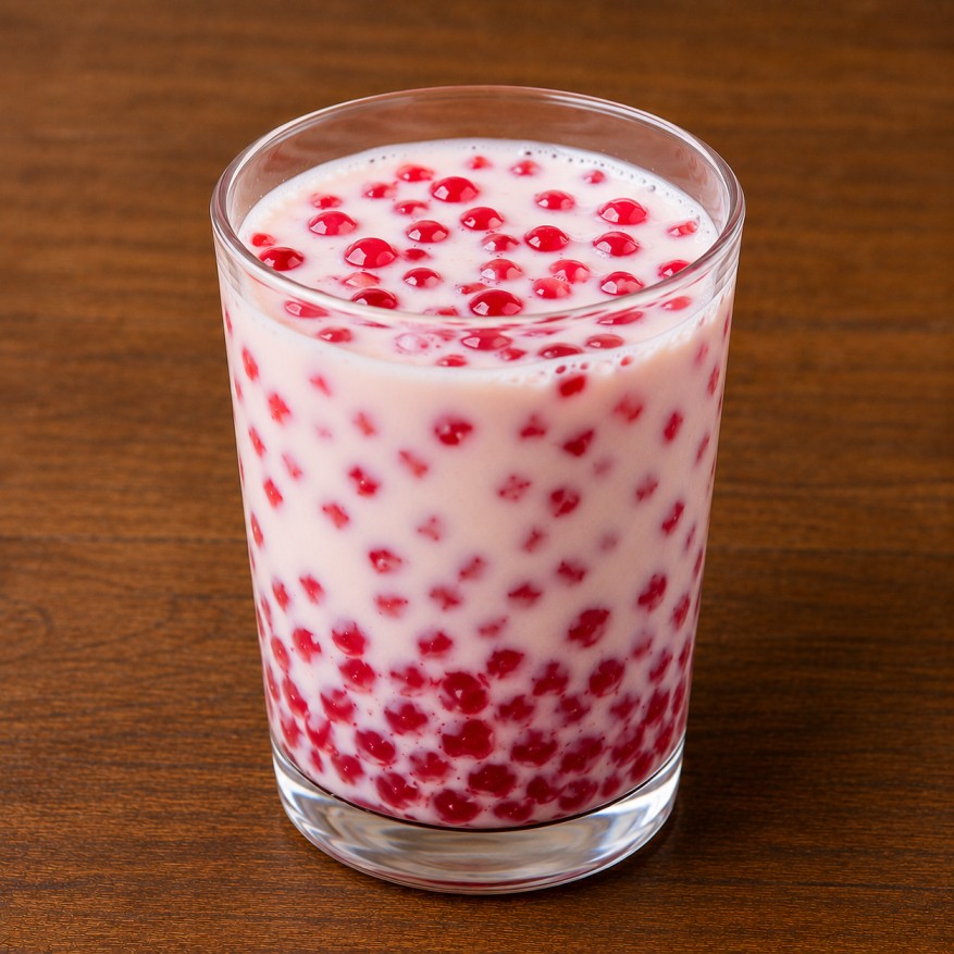 นมสดรสสวีทเก้ (Milk with Red Rubies)