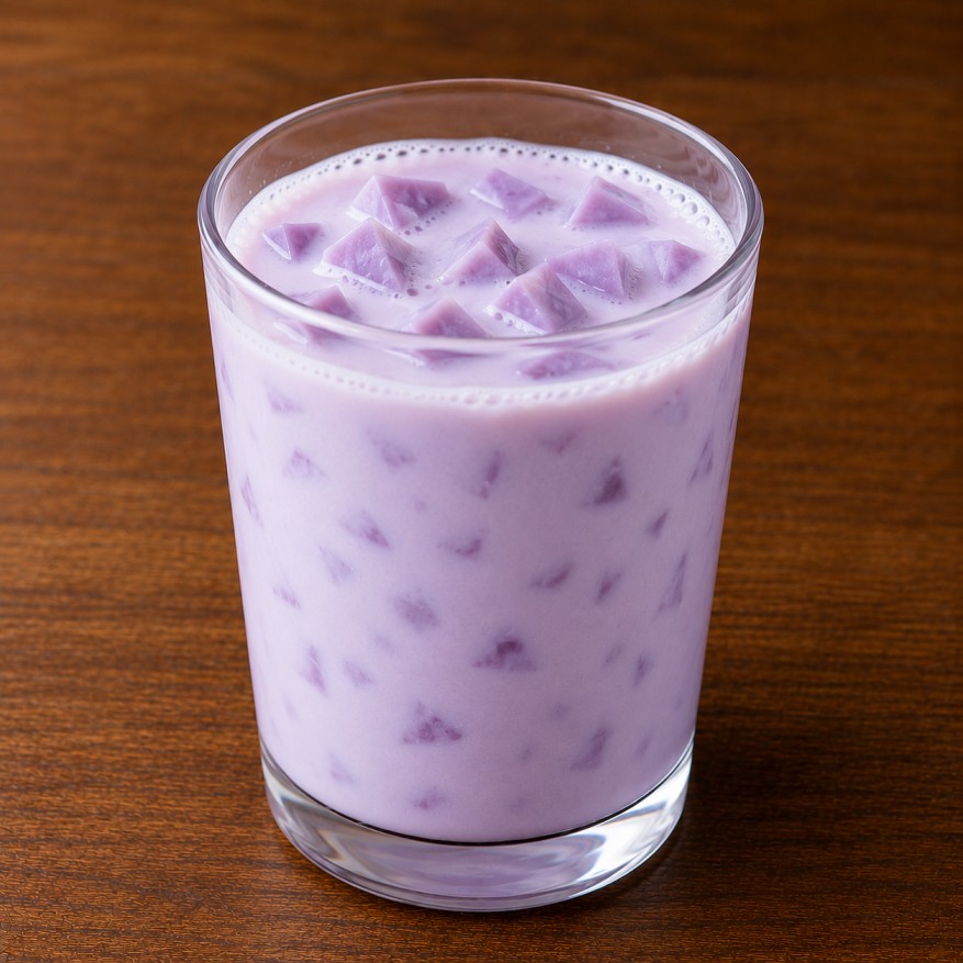 นมสดเผือก (Milk with Taro)
