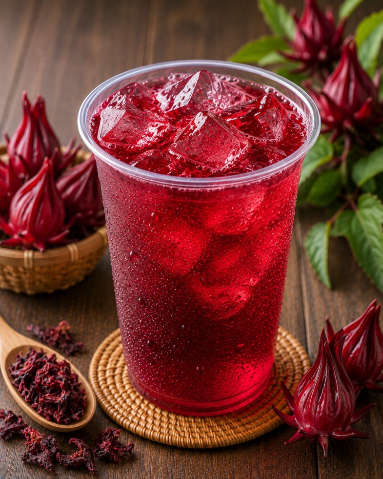 น้ำใบเตย (Roselle Drink)