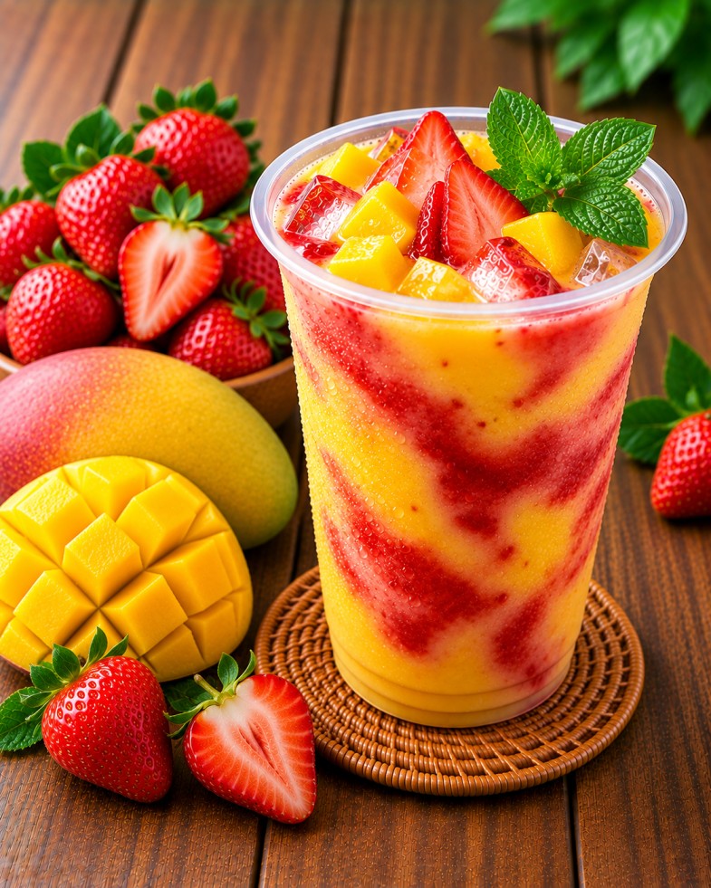 สตรอเบอร์รี่ มะม่วง (Strawberry Mango)